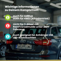 LandRover Discovery Sport 5-Türer (SUV) 02.2015-07.2019 LC / L550 BRiNK Anhängerkupplung mit JAEGER Elektrosatz