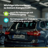Seat Tarraco 5-Türer (SUV) ab 01.2019 KN2 BRiNK Anhängerkupplung mit JAEGER Elektrosatz