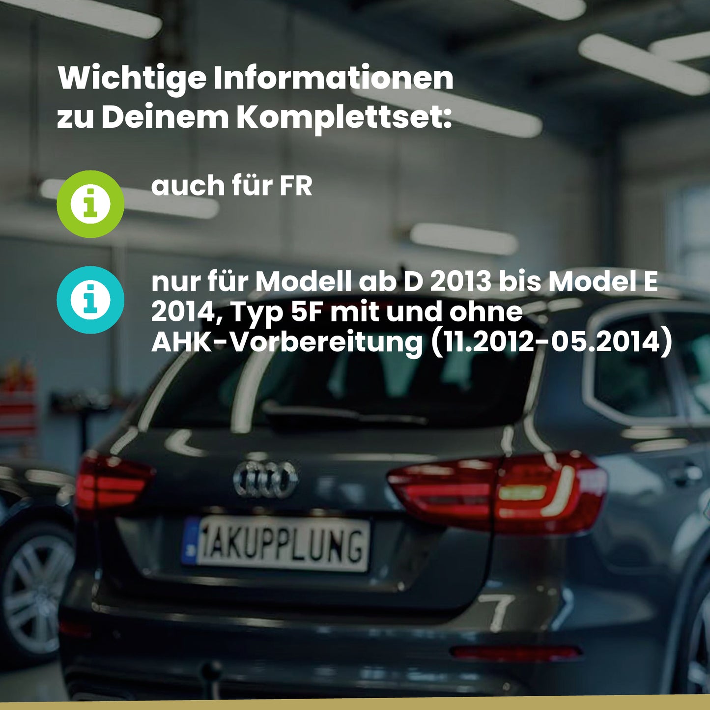 Seat Leon Fließheck 5-Türer (Fließheck) 11.2012-05.2014 5F1 BRiNK Anhängerkupplung mit JAEGER Elektrosatz