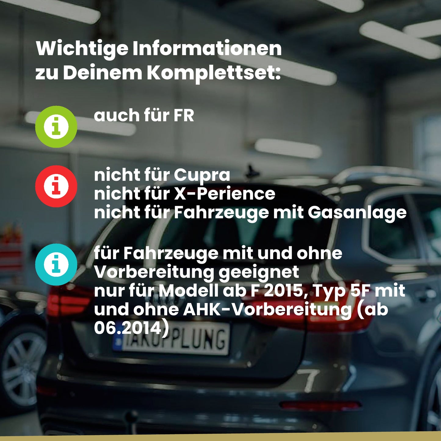 Seat Leon ST 5-Türer (Kombi) 10.2013-12-2016 5F8 BRiNK Anhängerkupplung mit JAEGER Elektrosatz