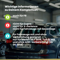 Seat Leon ST 5-Türer (Kombi) 10.2013-12-2016 5F8 BRiNK Anhängerkupplung mit JAEGER Elektrosatz
