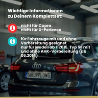 Seat Leon ST 5-Türer (Kombi) 10.2013-10.2019 5F8 BRiNK Anhängerkupplung mit JAEGER Elektrosatz
