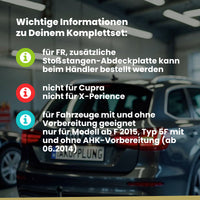 Seat Leon ST 5-Türer (Kombi) 10.2013-10.2019 5F8 BRiNK Anhängerkupplung mit JAEGER Elektrosatz