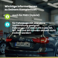 Skoda Superb 4/5-Türer (Limo & Kombi) ab 04.2024 NZ3 / NZ5 BRiNK Anhängerkupplung mit JAEGER Elektrosatz