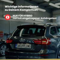 Toyota Auris 5-Türer (Fließheck) 01.2013-12.2018 E18 BRiNK Anhängerkupplung mit JAEGER Elektrosatz