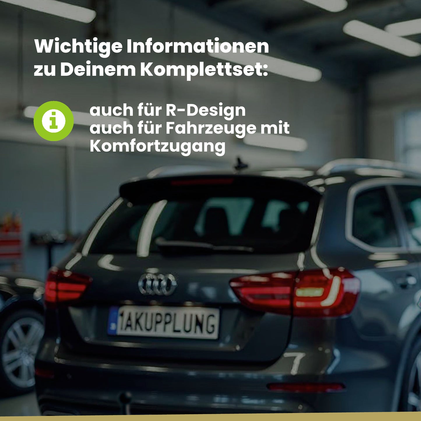 Volvo XC40 5-Türer (SUV) ab 03.2018 536 BRiNK Anhängerkupplung mit JAEGER Elektrosatz