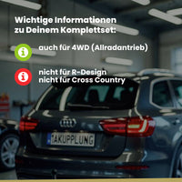 Volvo V90 5-Türer (Kombi) 09.2016-12.2020 235 / 236 BRiNK Anhängerkupplung mit JAEGER Elektrosatz