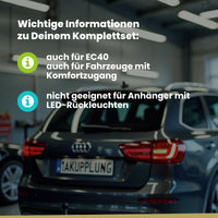 Volvo C40 5-Türer (SUV) 11.2021-05.2024 - BRiNK Anhängerkupplung mit JAEGER Elektrosatz