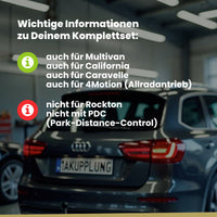VW T5 Bus / Kasten 05.2003-09.2009 7H_ / 7E_ BRiNK Anhängerkupplung mit JAEGER Elektrosatz