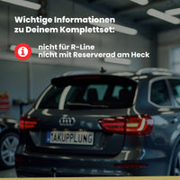 VW Touareg 5-Türer (SUV) 04.2010-05.2018 7P BRiNK Anhängerkupplung mit JAEGER Elektrosatz