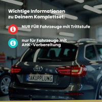 VW Amarok Pick Up 08.2010-05.2020 mit Trittstufe BRiNK Anhängerkupplung mit JAEGER Elektrosatz
