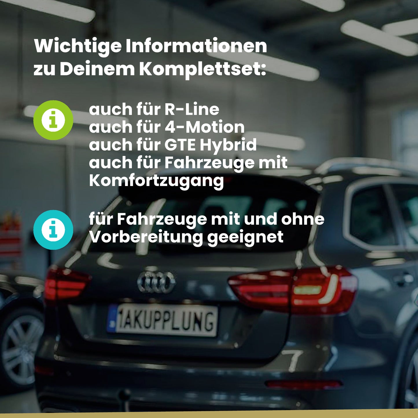 VW Passat B8 4/5-Türer (Limo & Kombi) 11.2014-11.2023 3G_ / CB_ BRiNK Anhängerkupplung mit JAEGER Elektrosatz