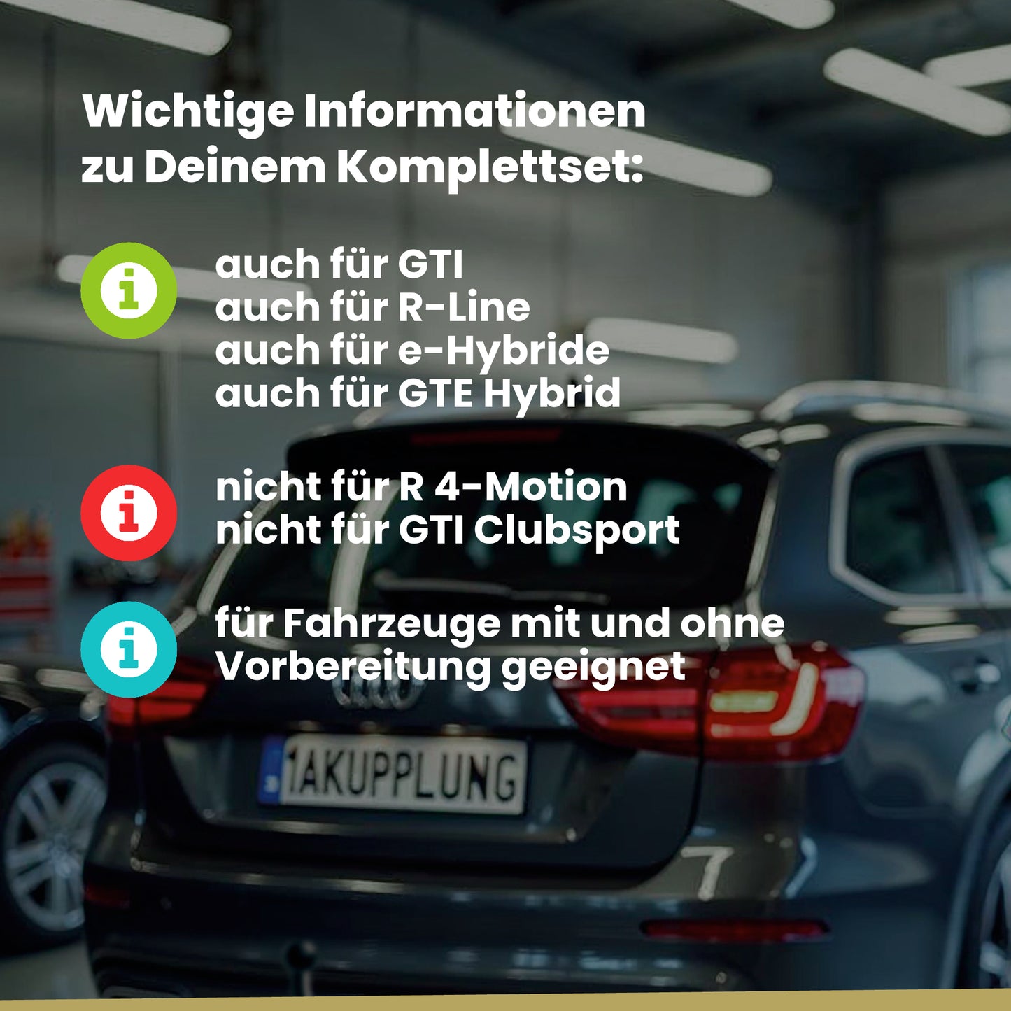 VW Golf VIII Fließheck 3/5-Türer (Fließheck) ab 07.2024 CB1 / CD1 BRiNK Anhängerkupplung mit JAEGER Elektrosatz