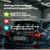 VW Golf VIII Fließheck 3/5-Türer (Fließheck) ab 12.2019 CB1 / CD1 BRiNK Anhängerkupplung mit JAEGER Elektrosatz