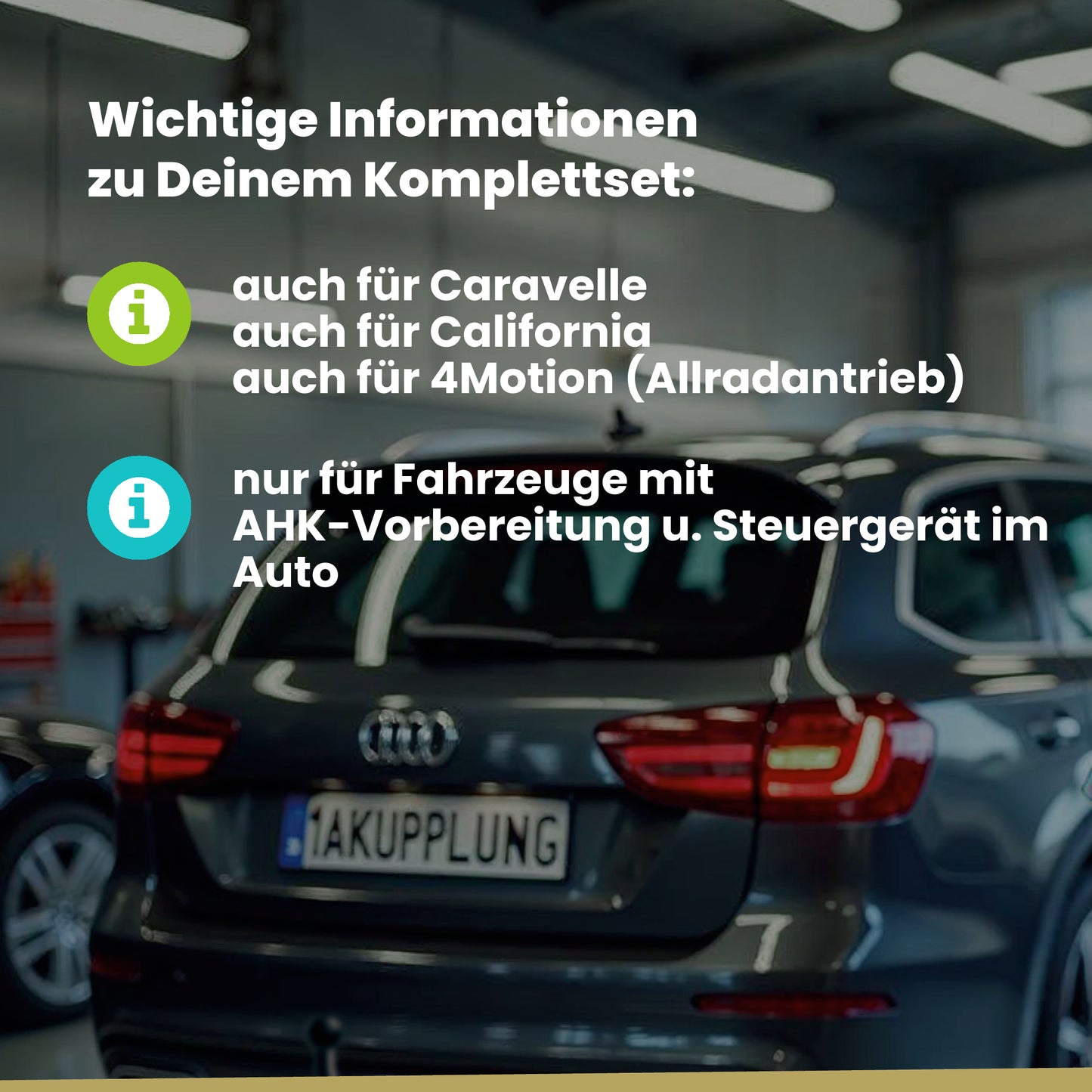 VW T6.1 Bus / Kasten 11.2019-12.2024 S_ BRiNK Anhängerkupplung mit JAEGER Elektrosatz