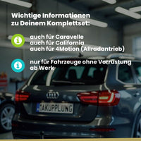 VW T6.1 Bus / Kasten 11.2019-12.2024 S_ BRiNK Anhängerkupplung mit JAEGER Elektrosatz