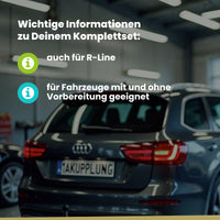 VW Tiguan III 5-Türer (SUV) ab 03.2024 CT1 BRiNK Anhängerkupplung mit JAEGER Elektrosatz