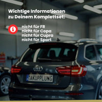 Seat Leon Fließheck 5-Türer (Fließheck) 09.2005-11.2012 1P BRiNK Anhängerkupplung mit JAEGER Elektrosatz