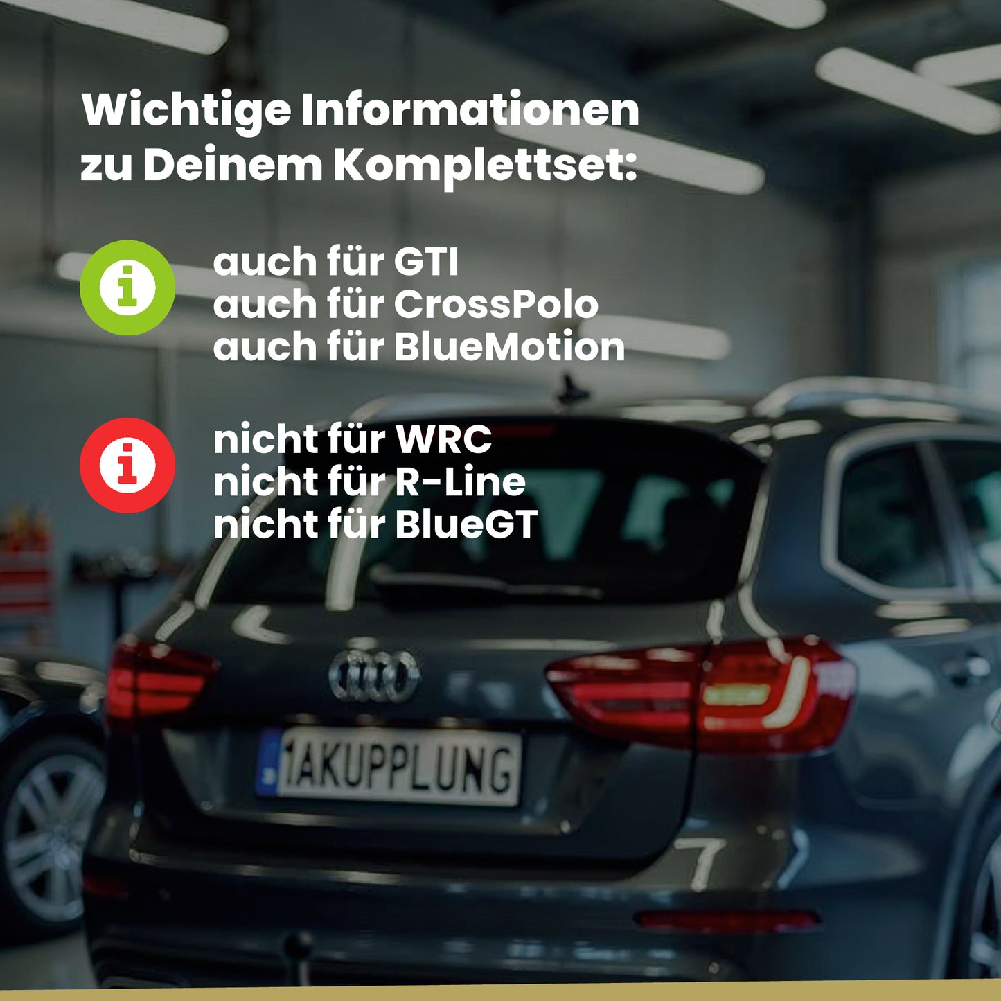 VW Polo V 3/5-Türer (Fließheck) 07.2009-04.2014 6R BRiNK Anhängerkupplung mit JAEGER Elektrosatz