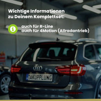 VW Tiguan I 5-Türer (SUV) 11.2007-03.2016 5N BRiNK Anhängerkupplung mit JAEGER Elektrosatz
