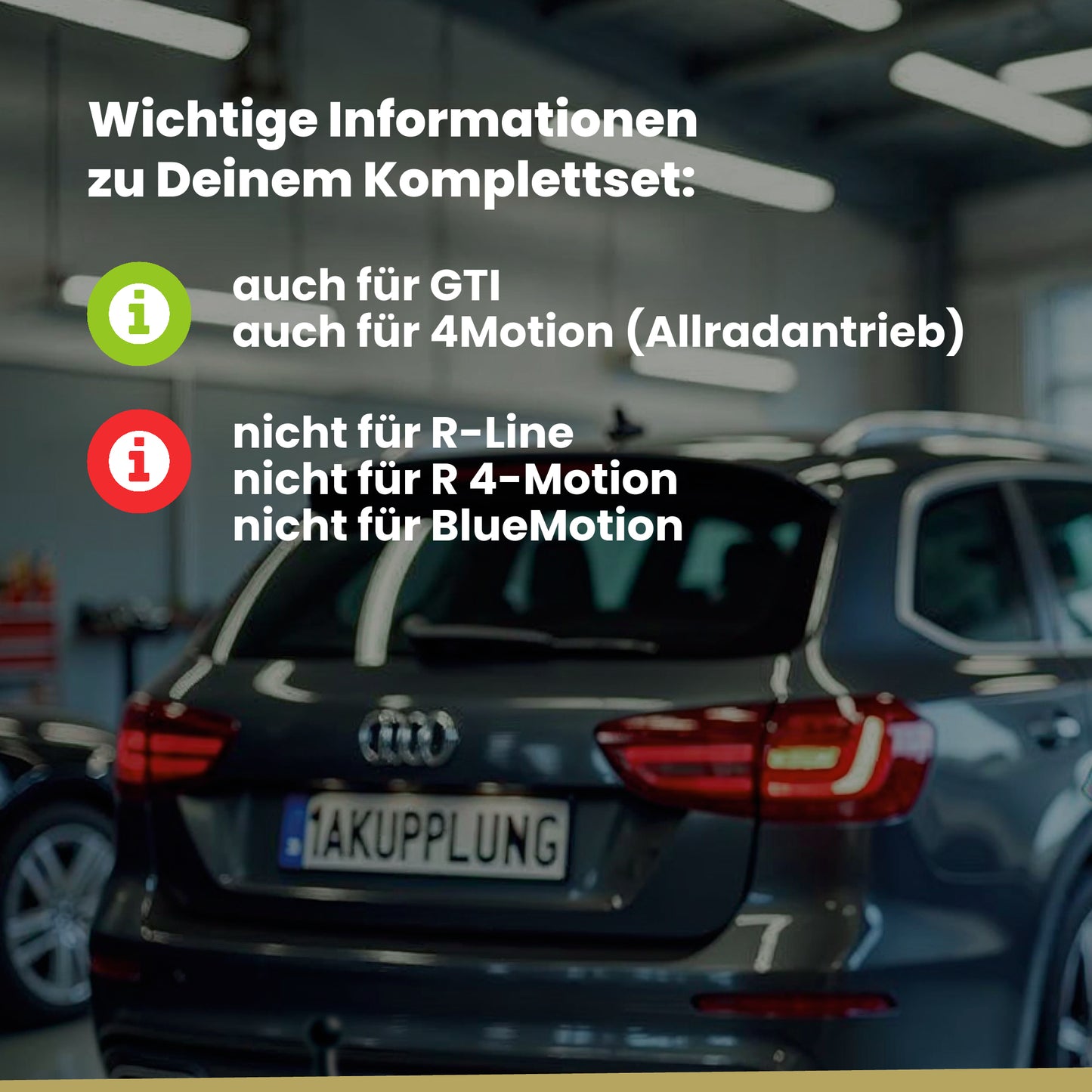 VW Golf VI Fließheck 3/5-Türer (Fließheck) 10.2008-10.2012 5K1 BRiNK Anhängerkupplung mit JAEGER Elektrosatz