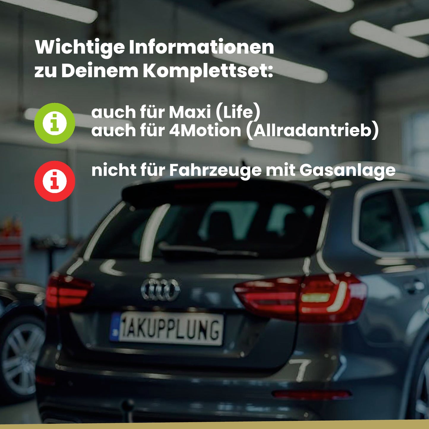 VW Caddy IV Kombi / Kasten 06.2015-08.2020 SA_ BRiNK Anhängerkupplung mit JAEGER Elektrosatz