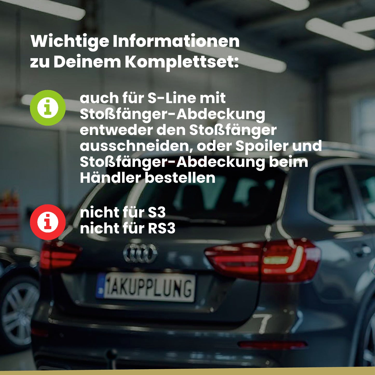 Audi A3 4-Türer (Limousine) 09.2013-06.2016 8VS BRiNK Anhängerkupplung mit JAEGER Elektrosatz