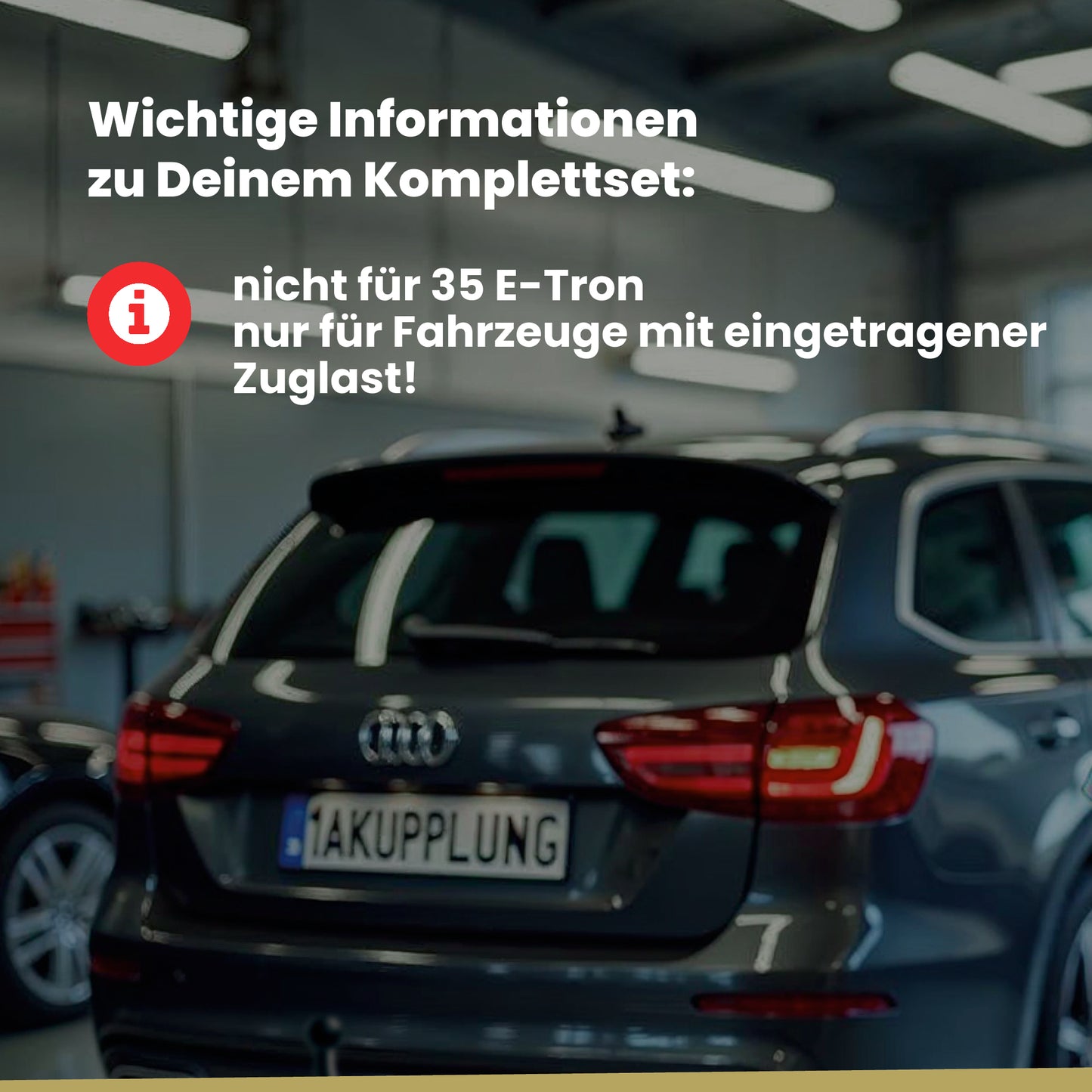 Audi Q4 e-tron 5-Türer (SUV) ab 08.2021 F4B BRiNK Anhängerkupplung mit JAEGER Elektrosatz