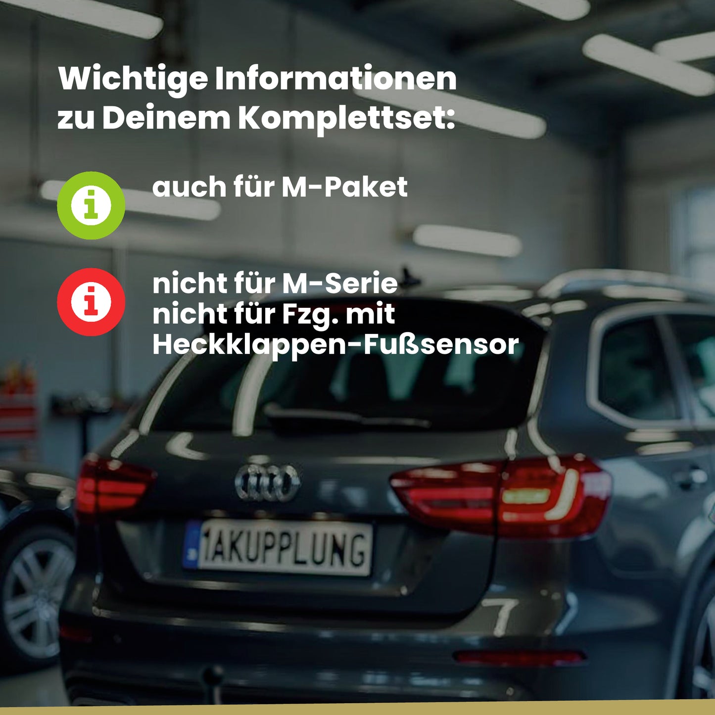 BMW 1er F40 5-Türer (Fließheck) ab 09.2019 F40 BRiNK Anhängerkupplung mit JAEGER Elektrosatz