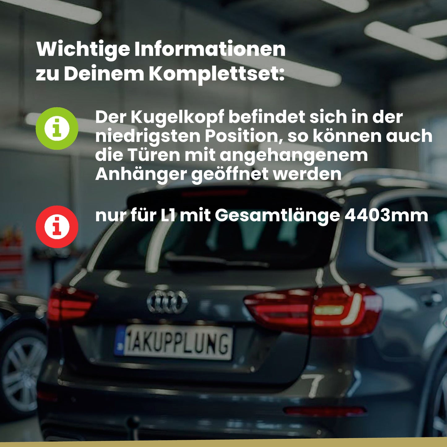 Citroen Berlingo III Kombi / Kasten ab 09.2018 K9 L1 - Länge: 4403mm BRiNK Anhängerkupplung mit JAEGER Elektrosatz