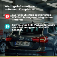 Nissan Navara Pick Up ab 01.2016 D23 / NP300 BRiNK Anhängerkupplung mit JAEGER Elektrosatz