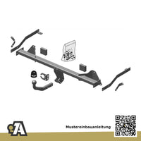 Fiat Doblo 5-Türer (Hochdachkombi) 02.2010-09.2022 152 / 263 BRiNK Anhängerkupplung mit JAEGER Elektrosatz