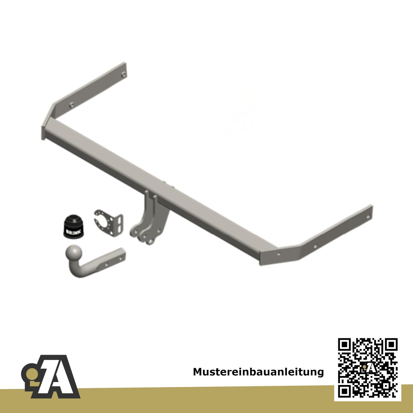 Seat Leon ST 5-Türer (Kombi) ab 04.2020 KL8 BRiNK Anhängerkupplung mit JAEGER Elektrosatz