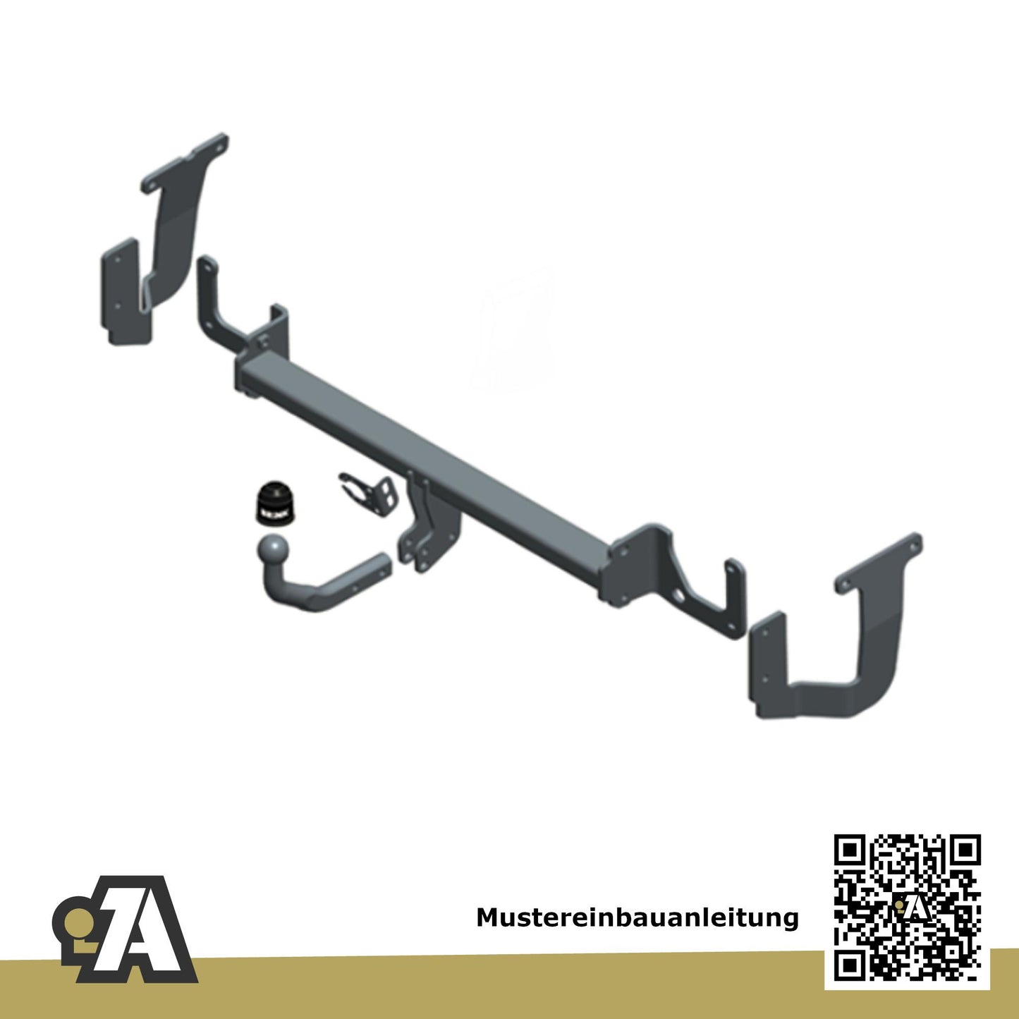 Toyota Proace Bus / Kasten ab 02.2016 MDZ / MPY BRiNK Anhängerkupplung mit JAEGER Elektrosatz