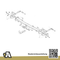 VW Caddy V Kombi / Kasten ab 12.2020 SBB / SBJ BRiNK Anhängerkupplung mit JAEGER Elektrosatz