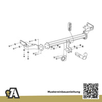 Hyundai Tucson 5-Türer (SUV) 05.2015-06.2018 TLE ORIS Anhängerkupplung mit JAEGER Elektrosatz