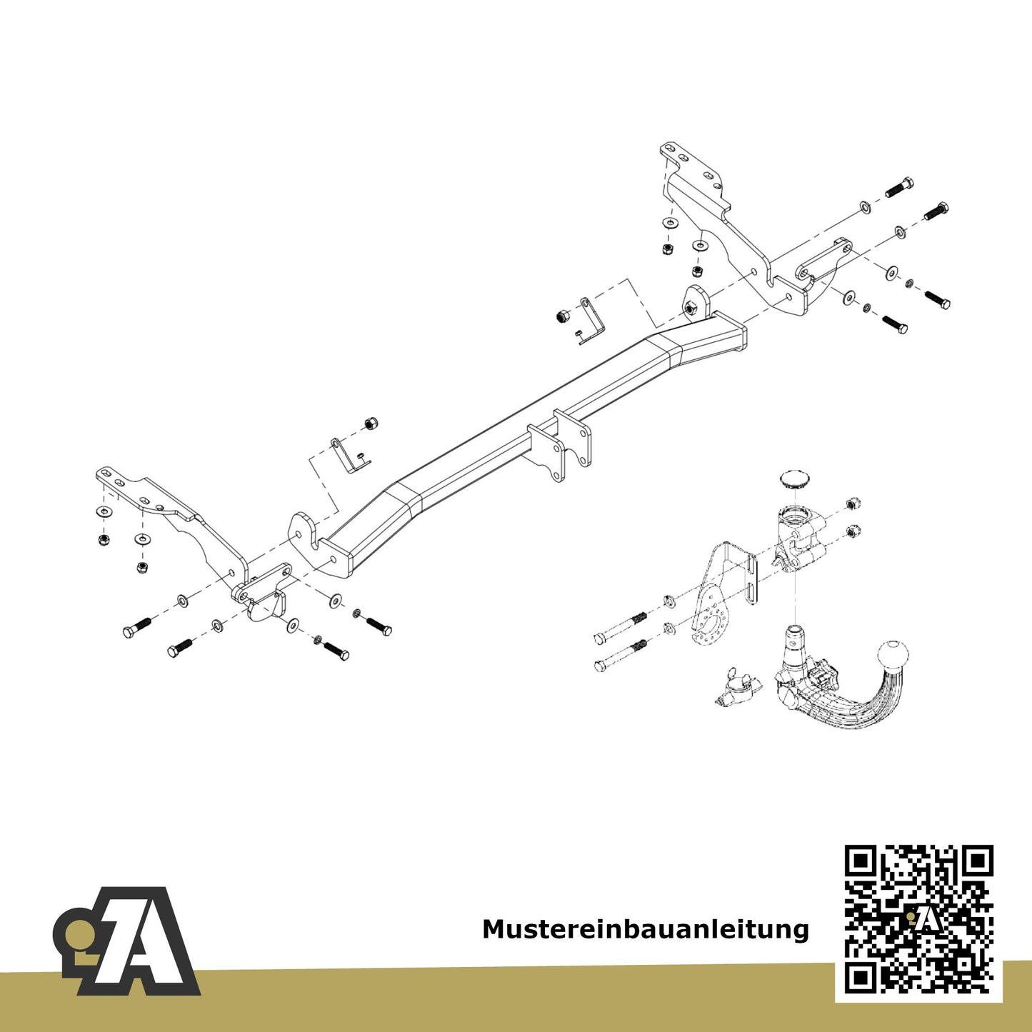 Citroen C4 Picasso & Grand 5-Türer (Kompaktvan) 10.2006-09.2013 UD_ / UA_ Westfalia-Automotive mit JAEGER Elektrosatz