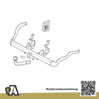 Nissan Kubistar Kombi / Kasten 11.2003-05.2009 X76 / X80 BRiNK Anhängerkupplung mit JAEGER Elektrosatz