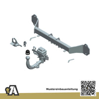 BMW 4er F32/F33 2-Türer (Coupe-Cabriolet) 03.2014-06.2021 F32 / F33 BRiNK Anhängerkupplung mit JAEGER Elektrosatz