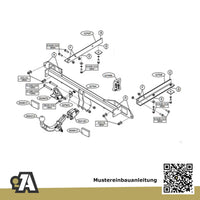Opel Astra 5-Türer (Fließheck) 12.2009-08.2015 J BRiNK Anhängerkupplung mit JAEGER Elektrosatz