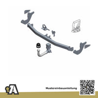Mercedes Vito / V-Klasse Bus / Kasten ab 03.2024 W447 BRiNK Anhängerkupplung mit JAEGER Elektrosatz