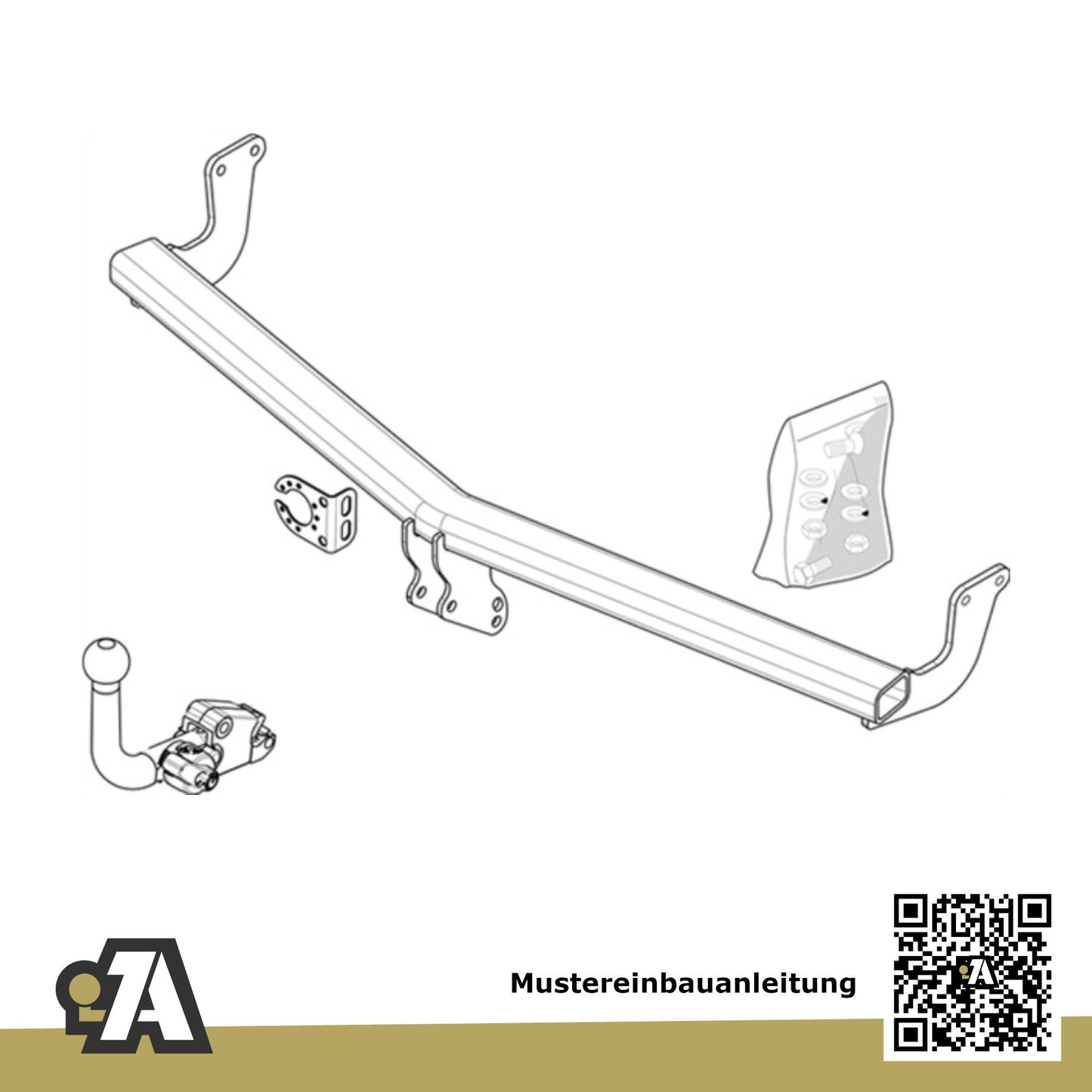 Citroen C3 5-Türer (Fließheck) 01.2010-06.2016 SC_ BRiNK Anhängerkupplung mit JAEGER Elektrosatz