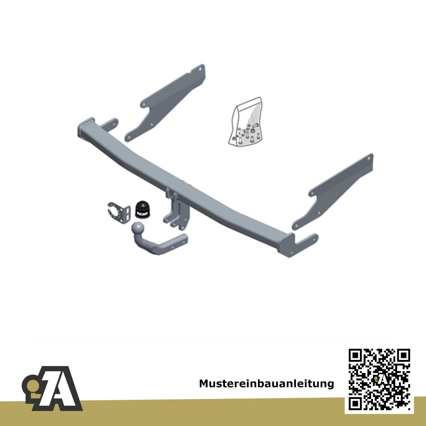 Mazda 6 5-Türer (Kombi) ab 07.2018 GL BRiNK Anhängerkupplung mit JAEGER Elektrosatz