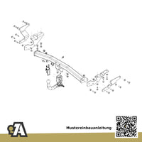 Nissan Ariya 5-Türer (SUV) ab 09.2022 FE0 BRiNK Anhängerkupplung mit JAEGER Elektrosatz