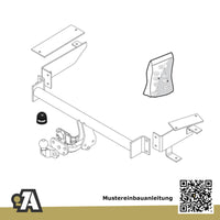 Opel Combo Kombi / Kasten 03.2002-12.2011 C BRiNK Anhängerkupplung mit JAEGER Elektrosatz