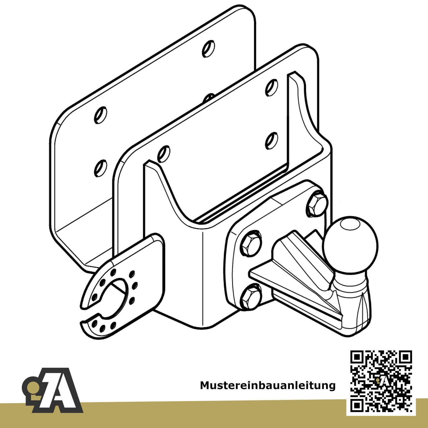 Toyota Hilux VII Pick Up 11.2010-12.2015 N_ ohne Trittbrett Westfalia-Automotive mit JAEGER Elektrosatz