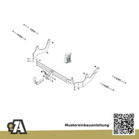 Dacia Lodgy 5-Türer (Kompaktvan) 03.2012-02.2022 JS BRiNK Anhängerkupplung mit JAEGER Elektrosatz