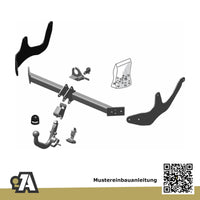 Dacia Lodgy 5-Türer (Kompaktvan) 03.2012-02.2022 JS BRiNK Anhängerkupplung mit JAEGER Elektrosatz
