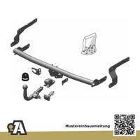 Dacia Sandero Stepway Crossover-SUV 01.2013-11.2016 5S_ BRiNK Anhängerkupplung mit JAEGER Elektrosatz