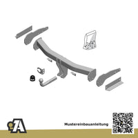 Jeep Grand Cherokee 5-Türer (SUV) 05.2013-04.2021 WK BRiNK Anhängerkupplung mit JAEGER Elektrosatz